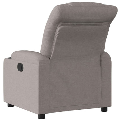 Relaxsessel Elektrisch Taupe Stoff