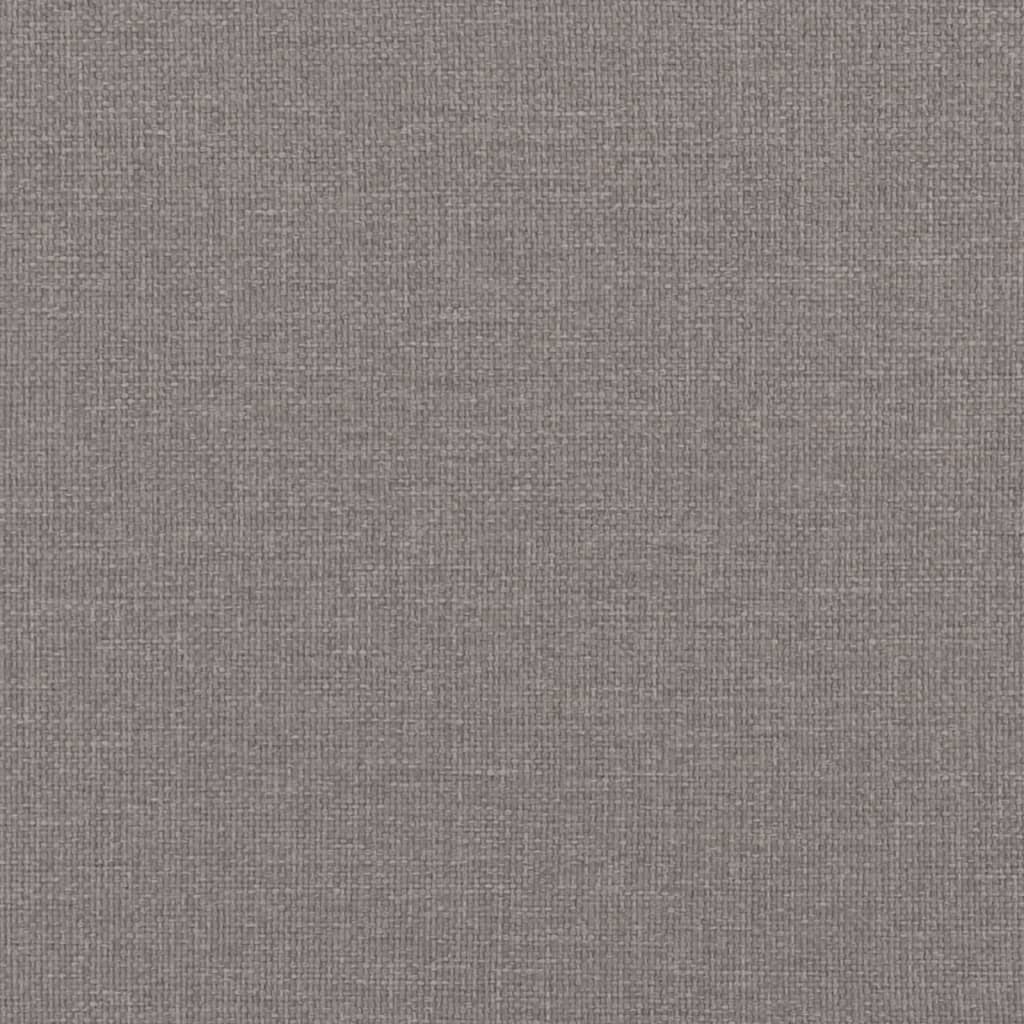 Massagesessel Taupe Stoff