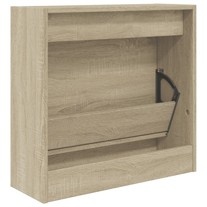 Schuhregal Sonoma-Eiche 60x21x57 cm Holzwerkstoff