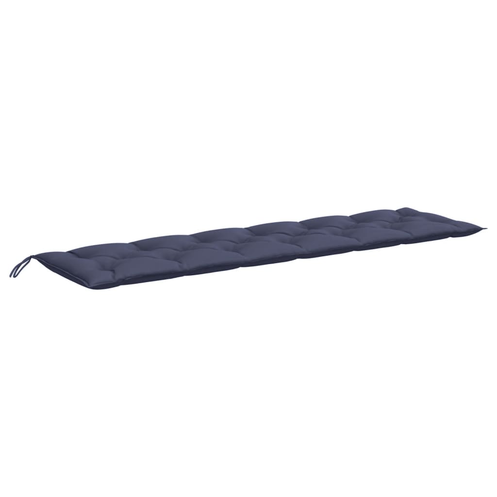 Gartenbank-Auflage Marineblau 200x50x7 cm Oxford-Gewebe