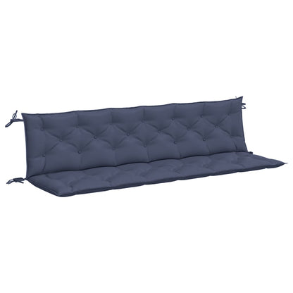 Gartenbank-Auflagen 2 Stk. Marineblau 200x50x7 cm Oxford-Gewebe