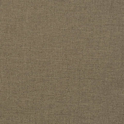 Gartenbank-Auflage Melange Taupe 100x50x7 cm Stoff