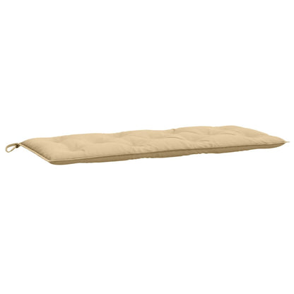 Gartenbank-Auflage Melange Beige 120x50x7 cm Stoff