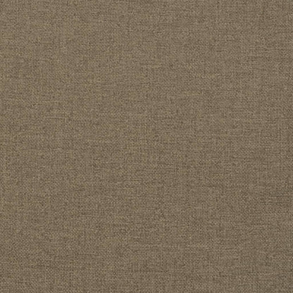 Gartenbank-Auflage Melange Taupe 120x50x7 cm Stoff