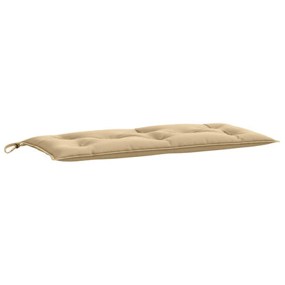 Gartenbank-Auflagen 2 Stk. Melange Beige 100x50x7 cm Stoff