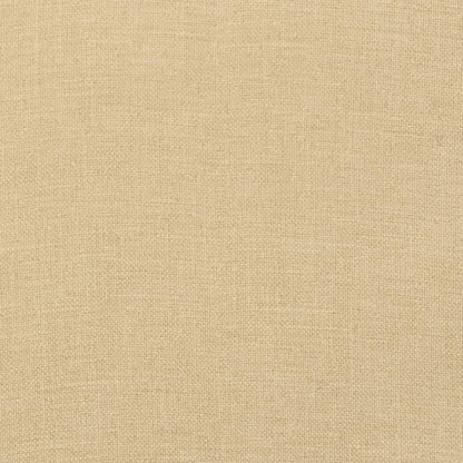 Gartenbank-Auflagen 2 Stk. Melange Beige 100x50x7 cm Stoff