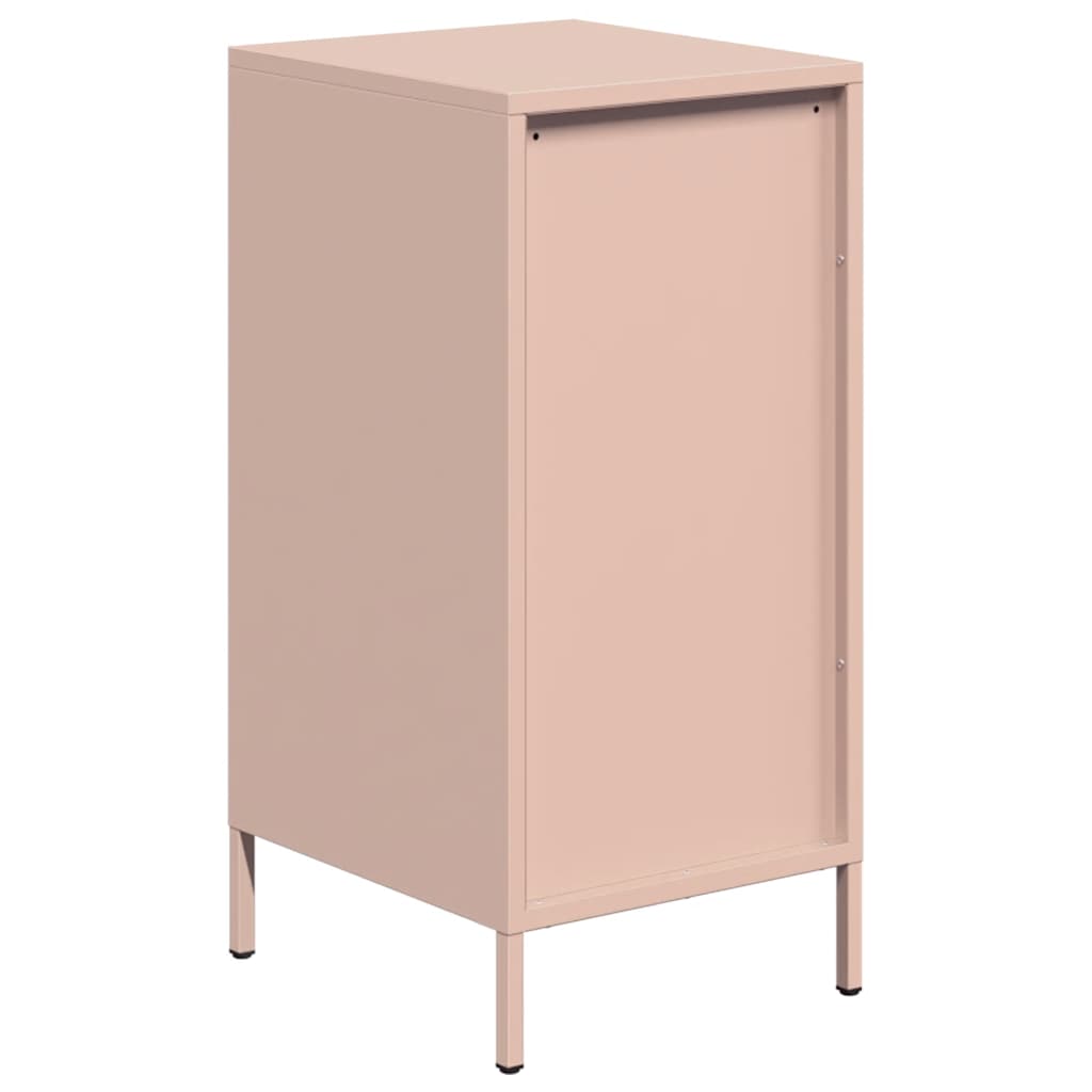 Sideboard Rosa 35x39x73,5 cm Kaltgewalzter Stahl