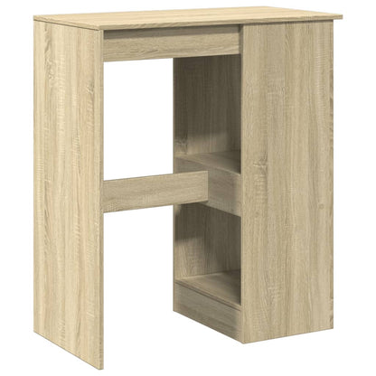 Bartisch mit Regal Sonoma-Eiche 90x47,5x103,5 cm Holzwerkstoff