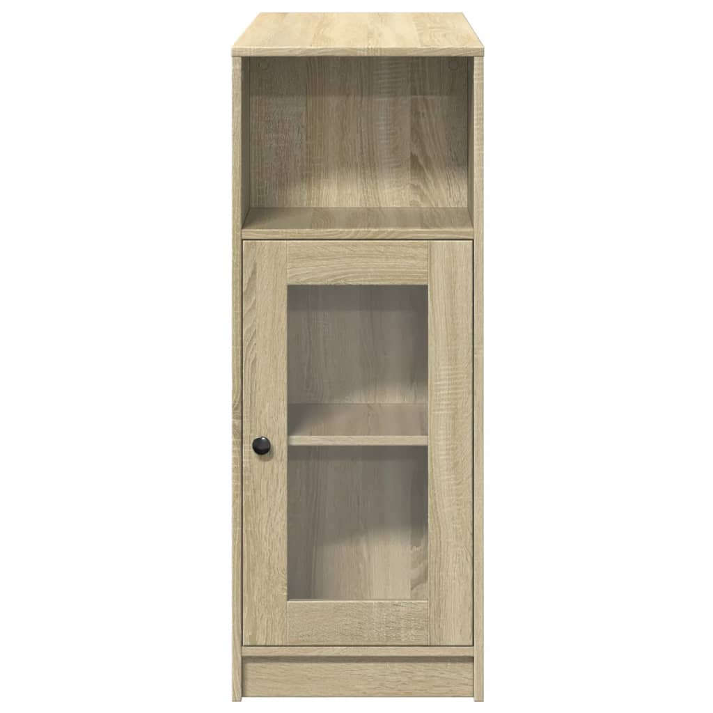 Bartisch mit Regal Sonoma-Eiche 101x40x103,5 cm Holzwerkstoff