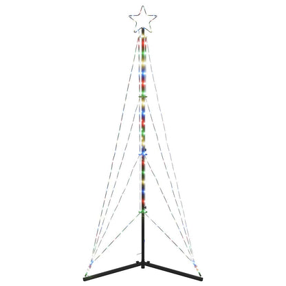 Weihnachtsbaum-Beleuchtung 363 LEDs Mehrfarbig 182 cm