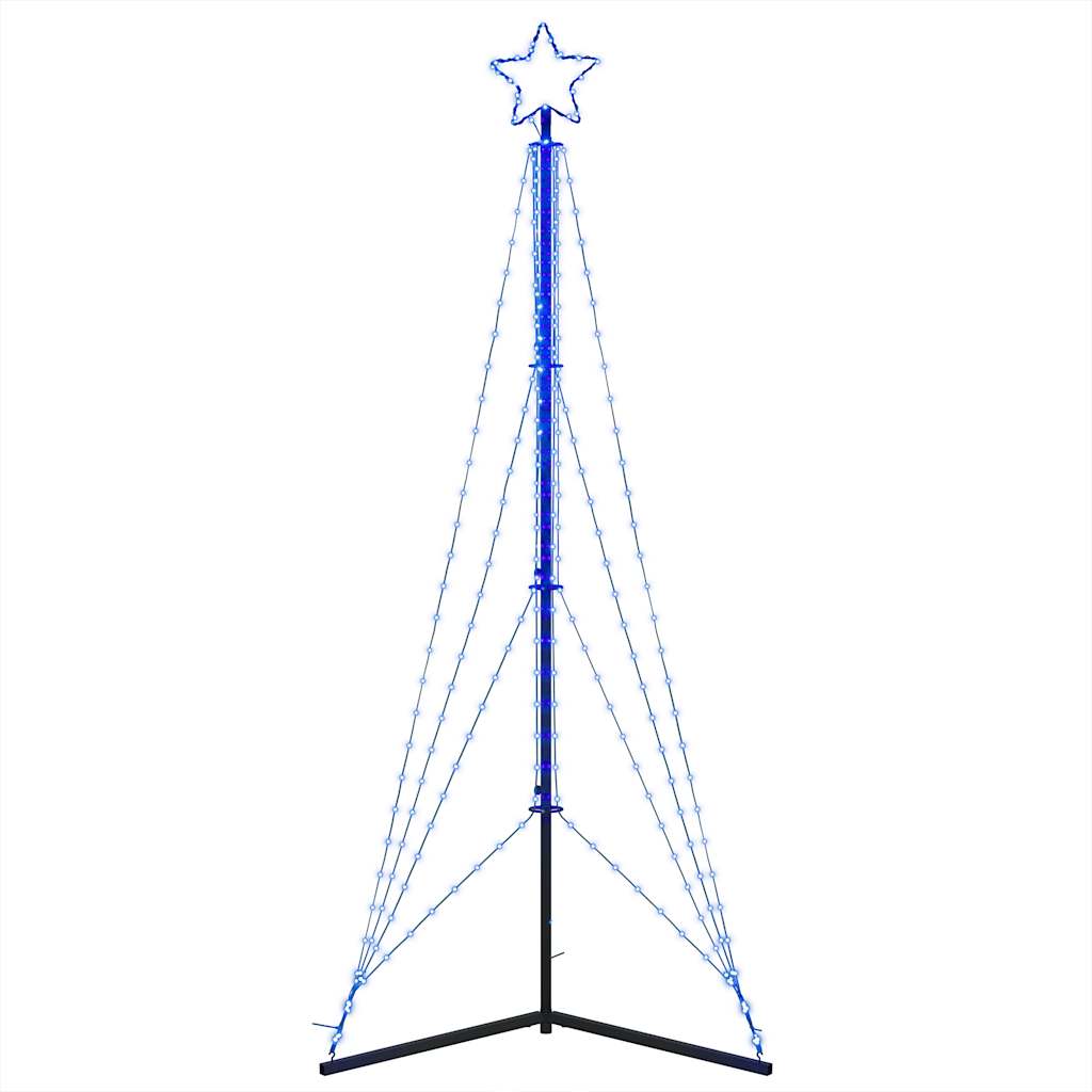 Weihnachtsbaum-Beleuchtung 483 LEDs Blau 240 cm