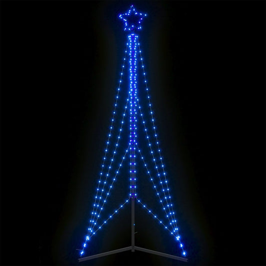 Weihnachtsbaum-Beleuchtung 483 LEDs Blau 240 cm