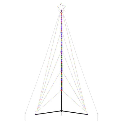 Weihnachtsbaum-Beleuchtung 615 LEDs Mehrfarbig 404,5 cm