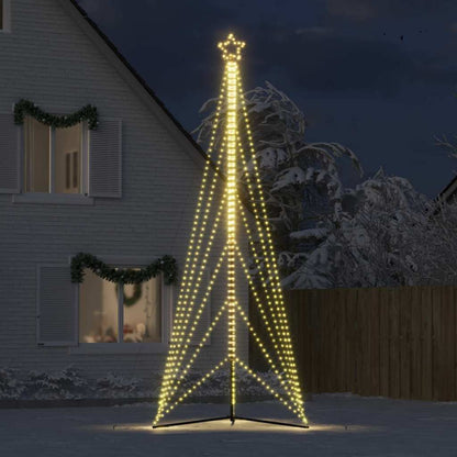 Weihnachtsbaum-Beleuchtung 861 LEDs Warmweiß 478 cm