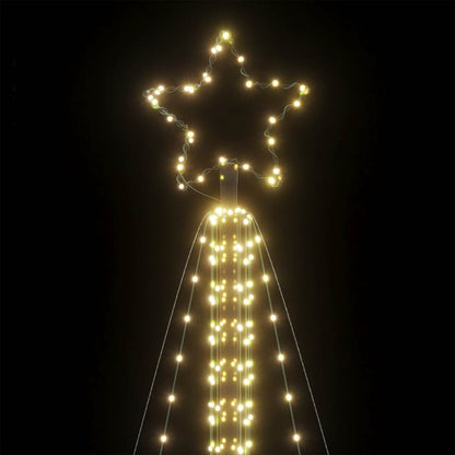 Weihnachtsbaum-Beleuchtung 861 LEDs Warmweiß 478 cm