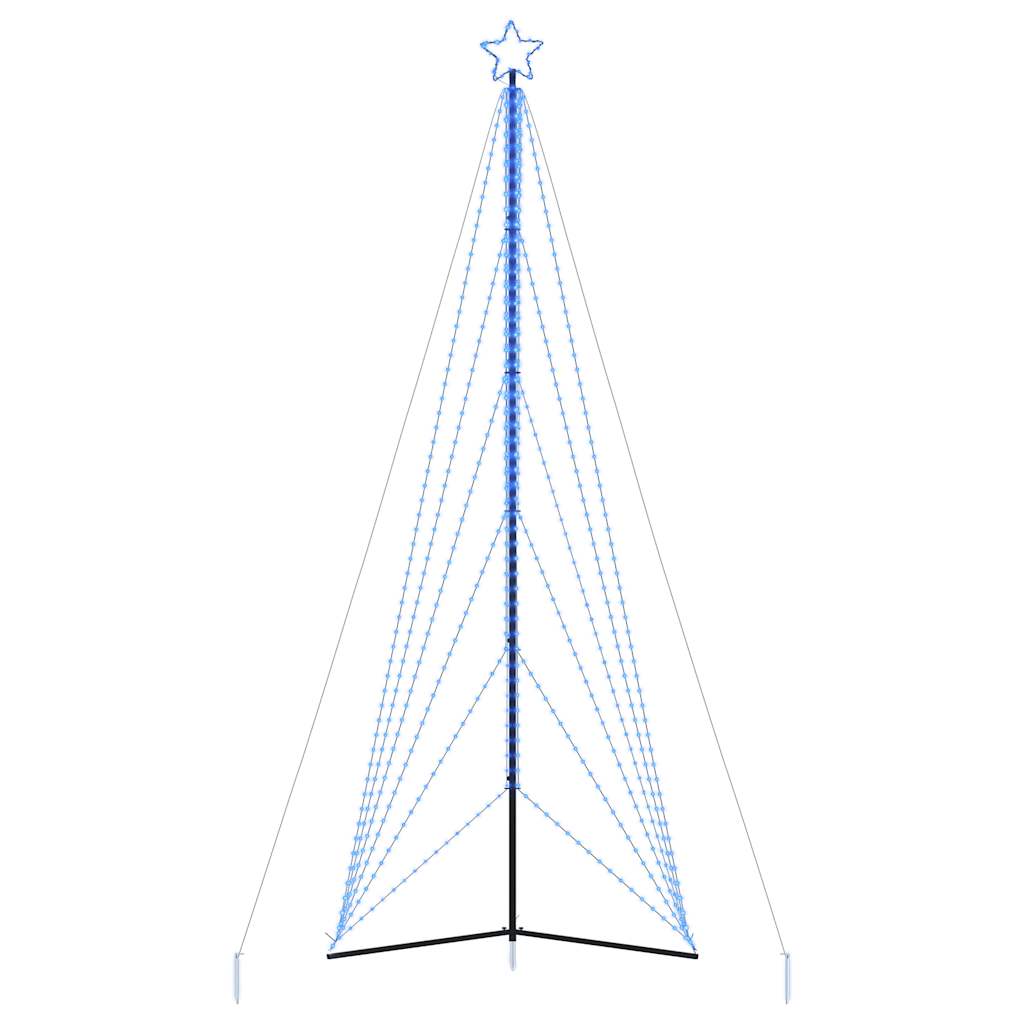 Weihnachtsbaum-Beleuchtung 861 LEDs Blau 478 cm