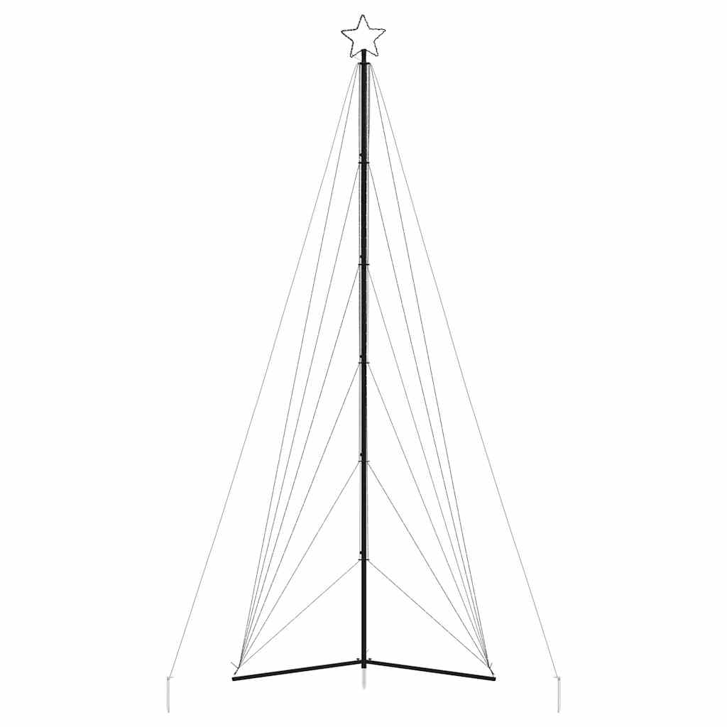 Weihnachtsbaum-Beleuchtung 861 LEDs Mehrfarbig 478 cm