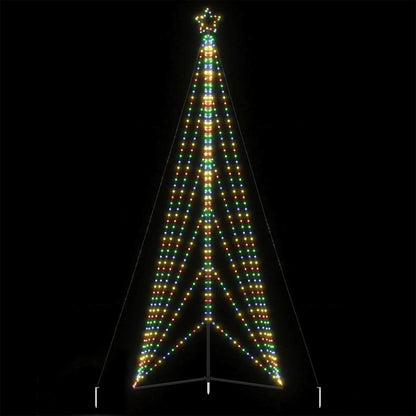 Weihnachtsbaum-Beleuchtung 861 LEDs Mehrfarbig 478 cm