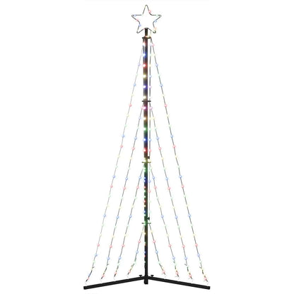 Weihnachtsbaum-Beleuchtung 339 LEDs Mehrfarbig 187 cm