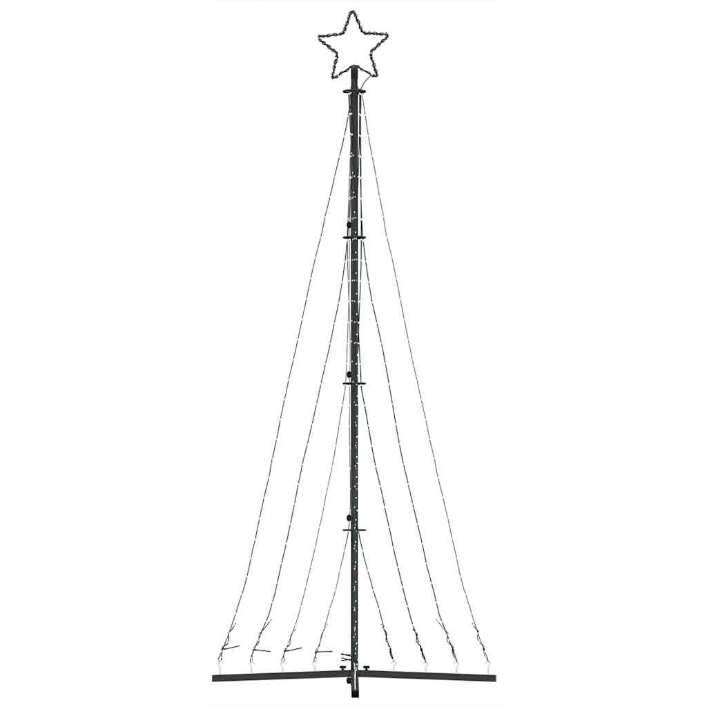 Weihnachtsbaum-Beleuchtung 447 LEDs Warmweiß 249 cm