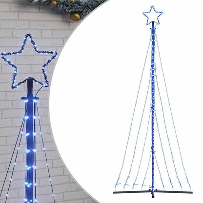 Weihnachtsbaum-Beleuchtung 447 LEDs Blau 249 cm