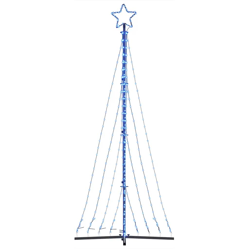 Weihnachtsbaum-Beleuchtung 447 LEDs Blau 249 cm