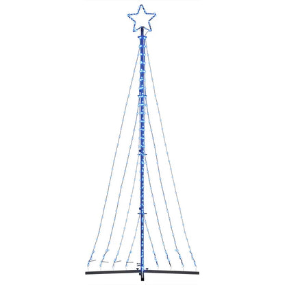 Weihnachtsbaum-Beleuchtung 447 LEDs Blau 249 cm