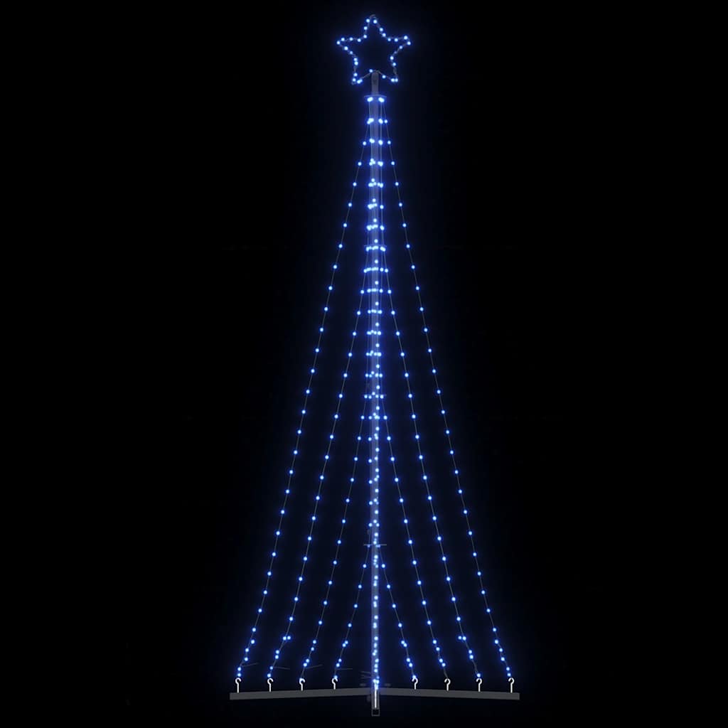 Weihnachtsbaum-Beleuchtung 447 LEDs Blau 249 cm