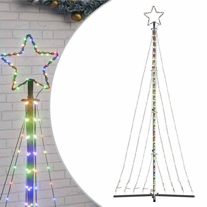 Weihnachtsbaum-Beleuchtung 447 LEDs Mehrfarbig 249 cm