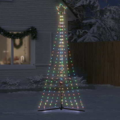 Weihnachtsbaum-Beleuchtung 447 LEDs Mehrfarbig 249 cm