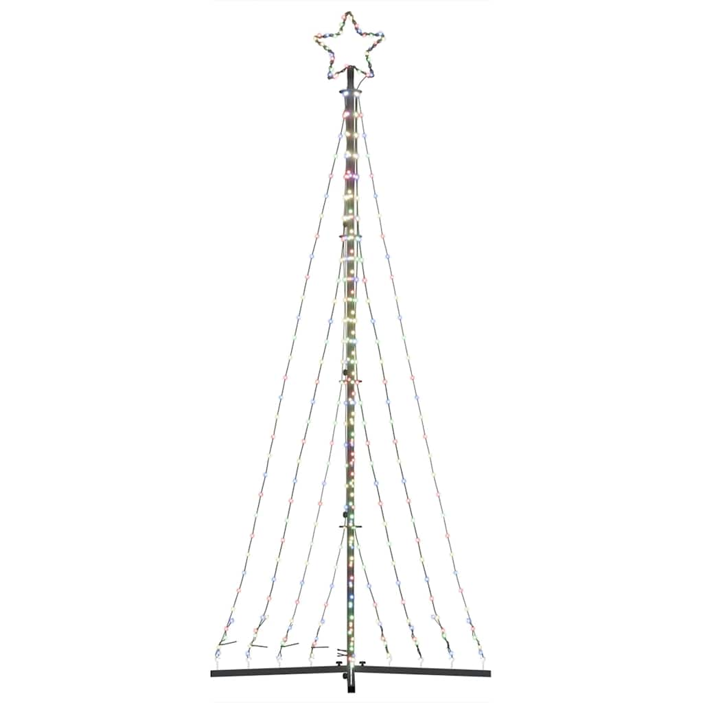 Weihnachtsbaum-Beleuchtung 447 LEDs Mehrfarbig 249 cm