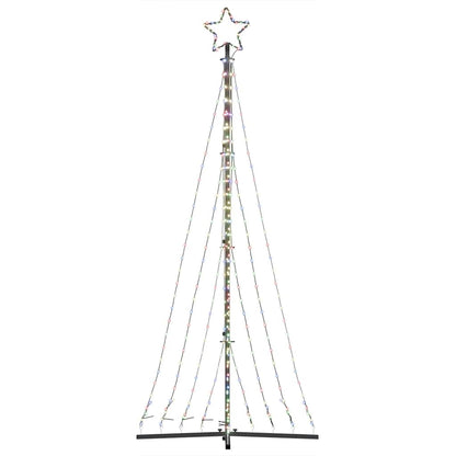 Weihnachtsbaum-Beleuchtung 447 LEDs Mehrfarbig 249 cm