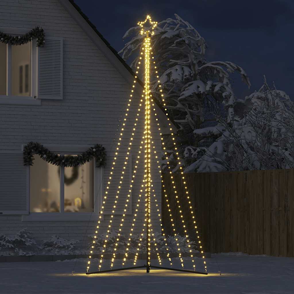 Weihnachtsbaum-Beleuchtung 570 LEDs Warmweiß 399 cm