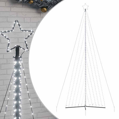 Weihnachtsbaum-Beleuchtung 789 LEDs Kaltweiß 476 cm