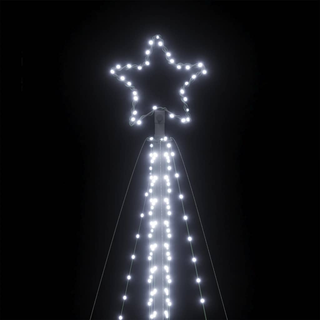 Weihnachtsbaum-Beleuchtung 789 LEDs Kaltweiß 476 cm