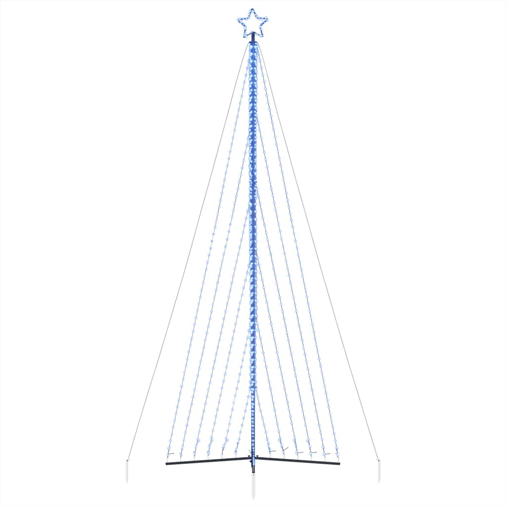 Weihnachtsbaum-Beleuchtung 789 LEDs Blau 476 cm