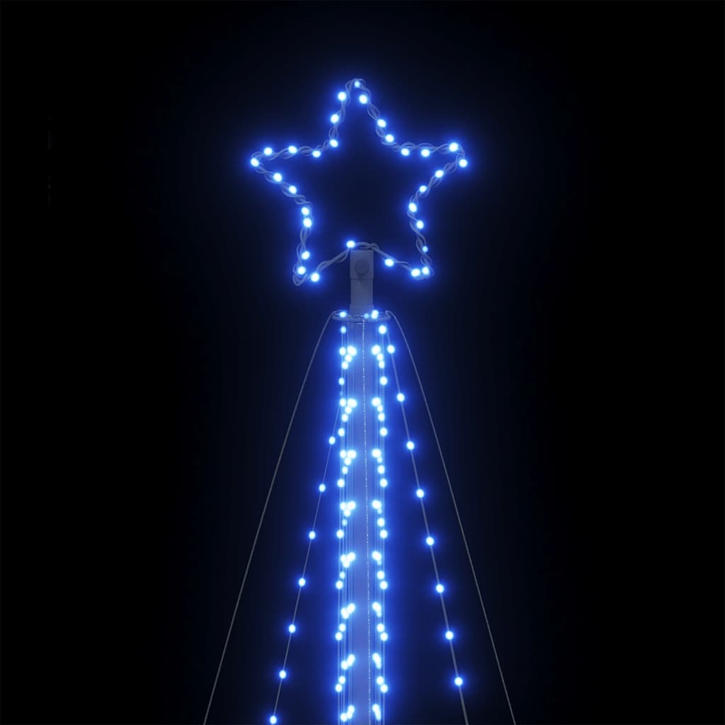 Weihnachtsbaum-Beleuchtung 789 LEDs Blau 476 cm