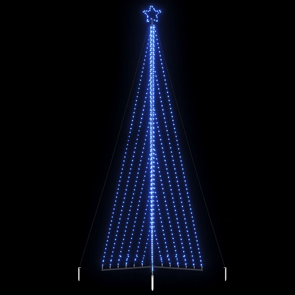 Weihnachtsbaum-Beleuchtung 789 LEDs Blau 476 cm