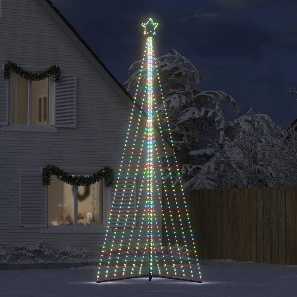 Weihnachtsbaum-Beleuchtung 789 LEDs Mehrfarbig 476 cm