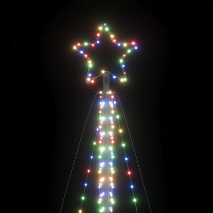 Weihnachtsbaum-Beleuchtung 789 LEDs Mehrfarbig 476 cm