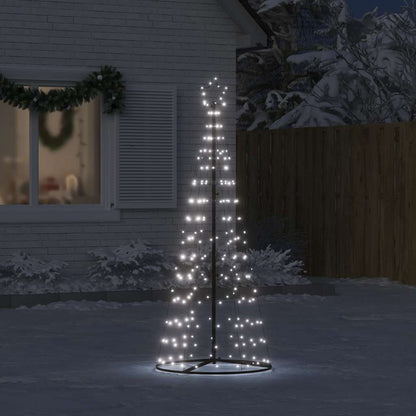 Weihnachtsbaum Kegelform 200 LEDs Kaltweiß 182 cm