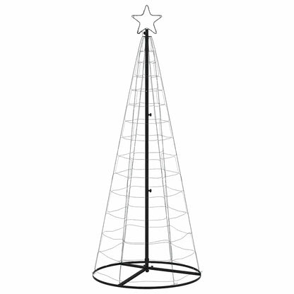 Weihnachtsbaum Kegelform 200 LEDs Kaltweiß 182 cm