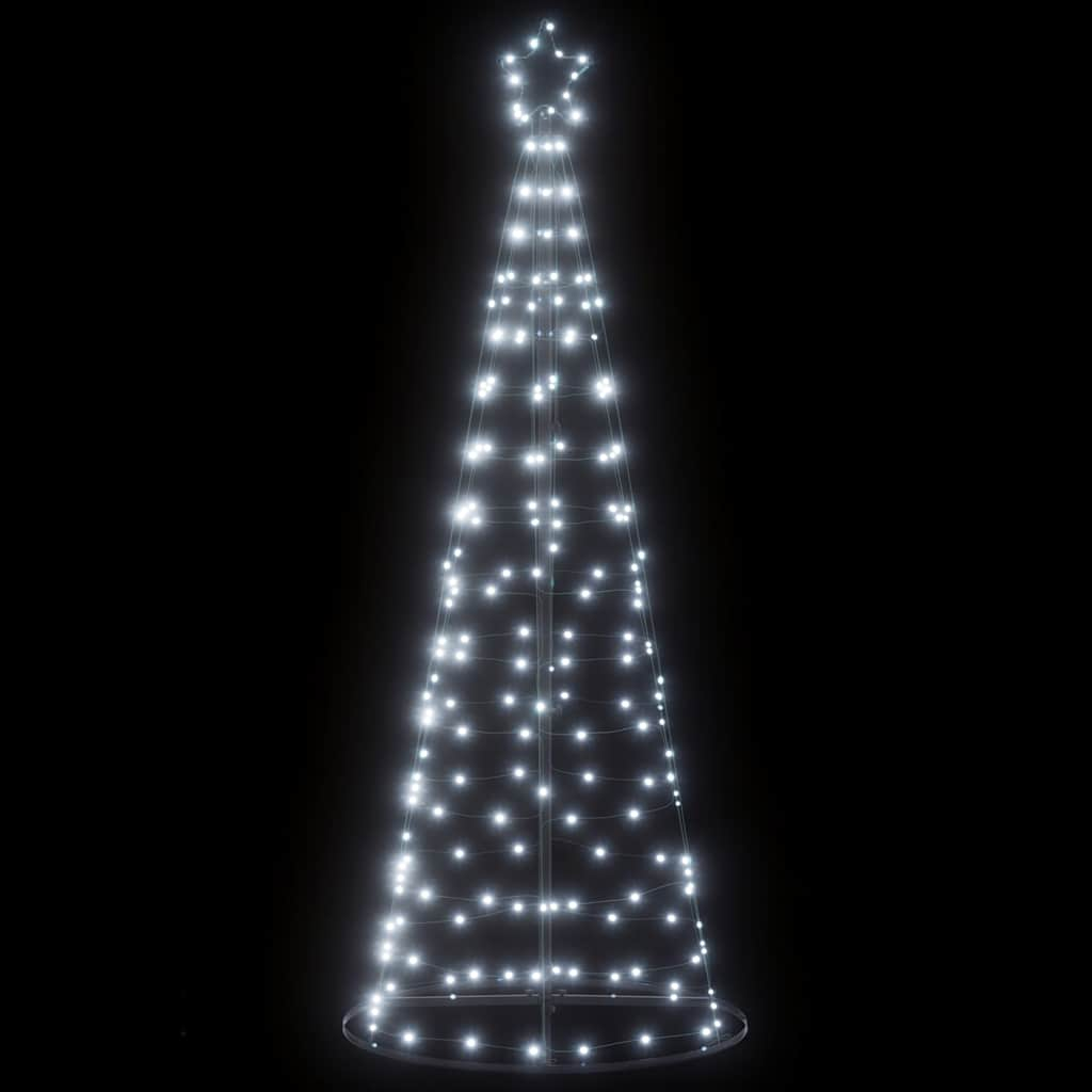 Weihnachtsbaum Kegelform 200 LEDs Kaltweiß 182 cm