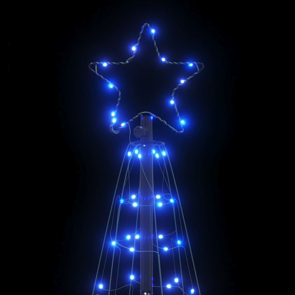 Weihnachtsbaum Kegelform 200 LEDs Blau 182 cm