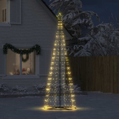 Weihnachtsbaum Kegelform 200 LEDs Warmweiß 304 cm