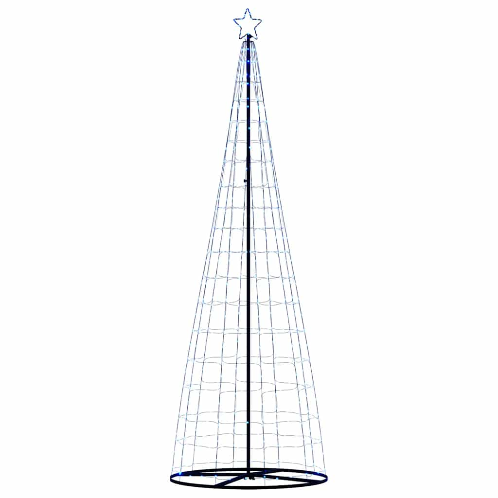 Weihnachtsbaum Kegelform 550 LEDs Blau 304 cm