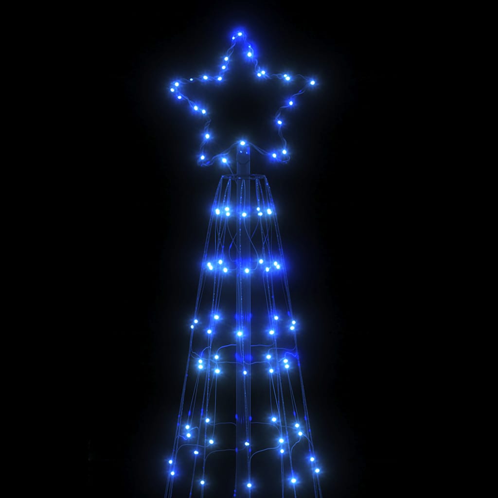 Weihnachtsbaum Kegelform 550 LEDs Blau 304 cm