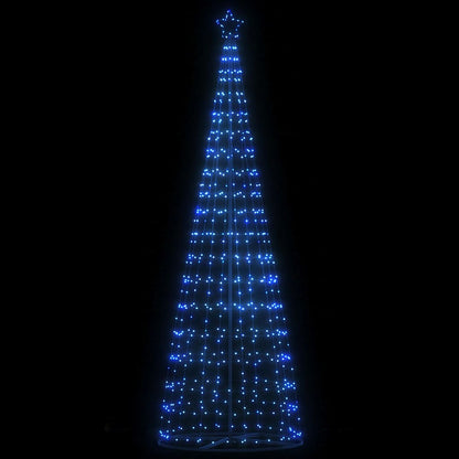 Weihnachtsbaum Kegelform 550 LEDs Blau 304 cm