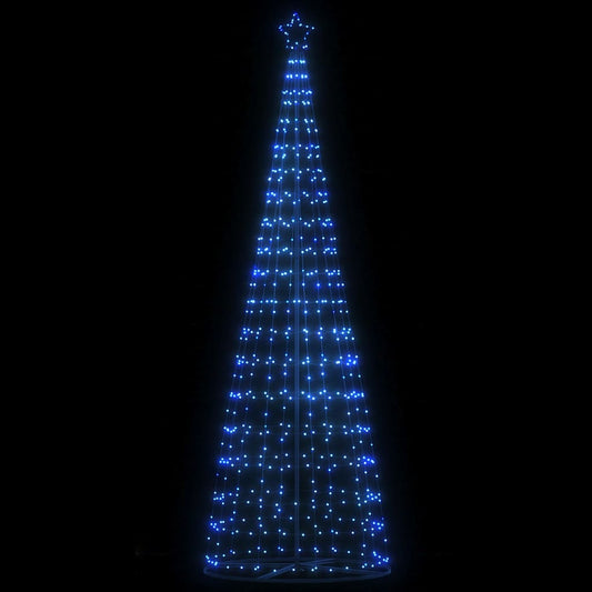 Weihnachtsbaum Kegelform 550 LEDs Blau 304 cm