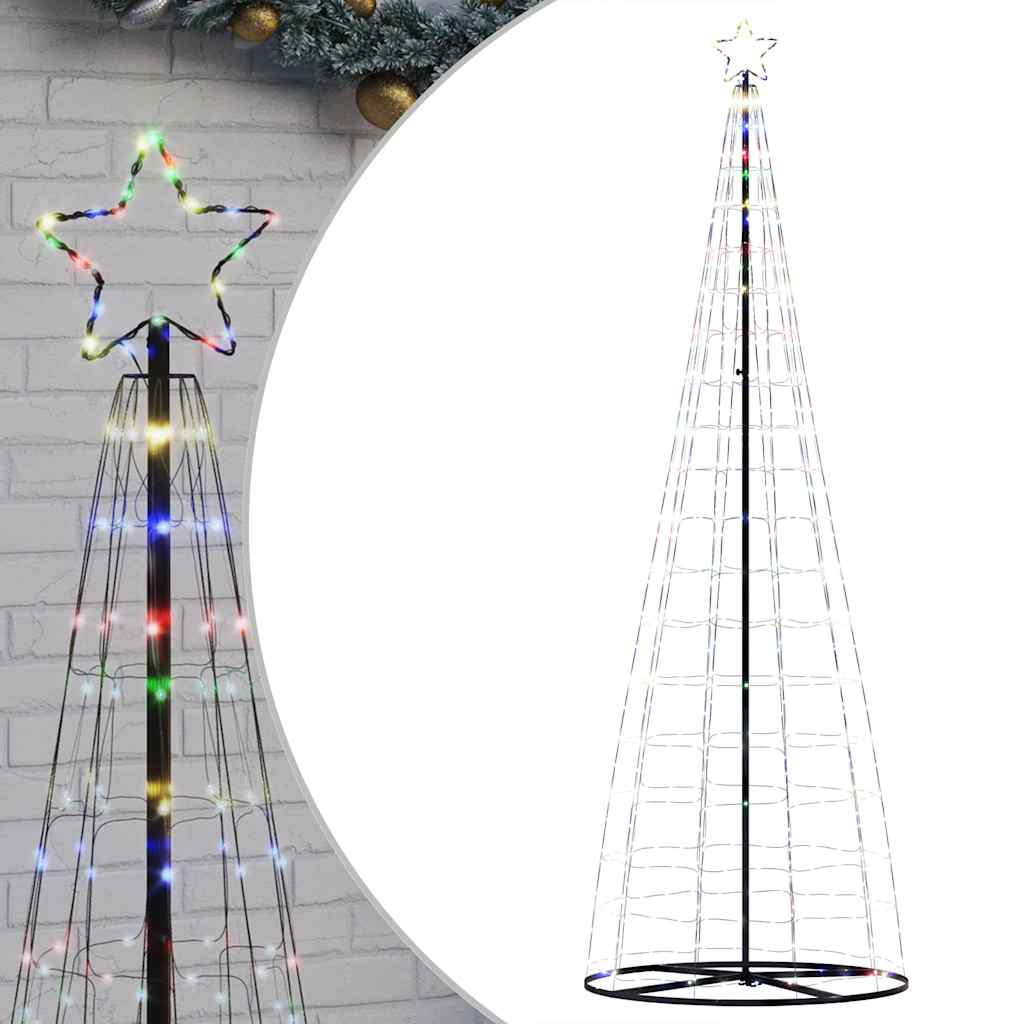 Weihnachtsbaum Kegelform 550 LEDs Mehrfarbig 304 cm